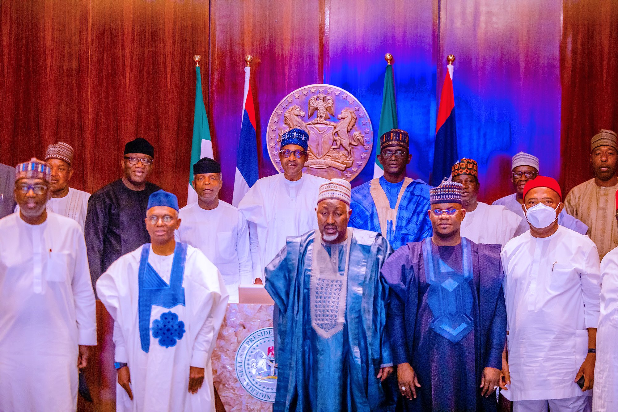 Convention: Buhari, APC Governors Meet In Abuja