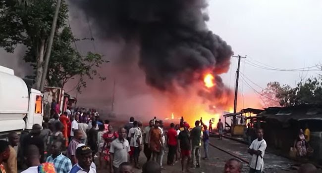 Fire Destroys Properties At Rivers Tank Farm Explosion