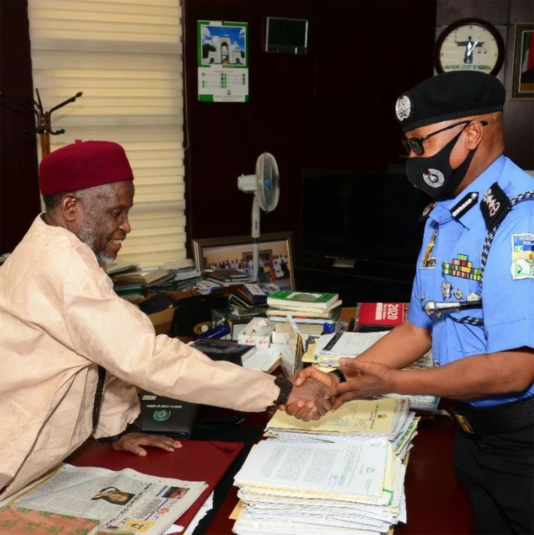 ADMINISTRATION OF JUSTICE: IGP PAYS HISTORIC VISIT TO CHIEF JUSTICE OF NIGERIA