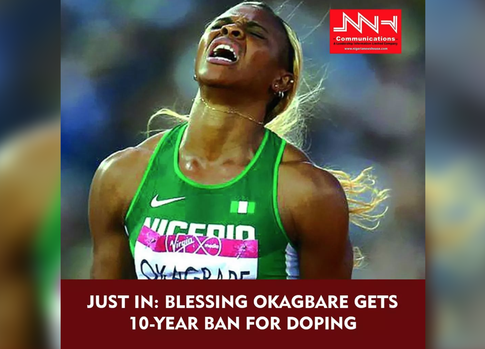 Blessing Okagbare Gets 10-Year Ban For Doping