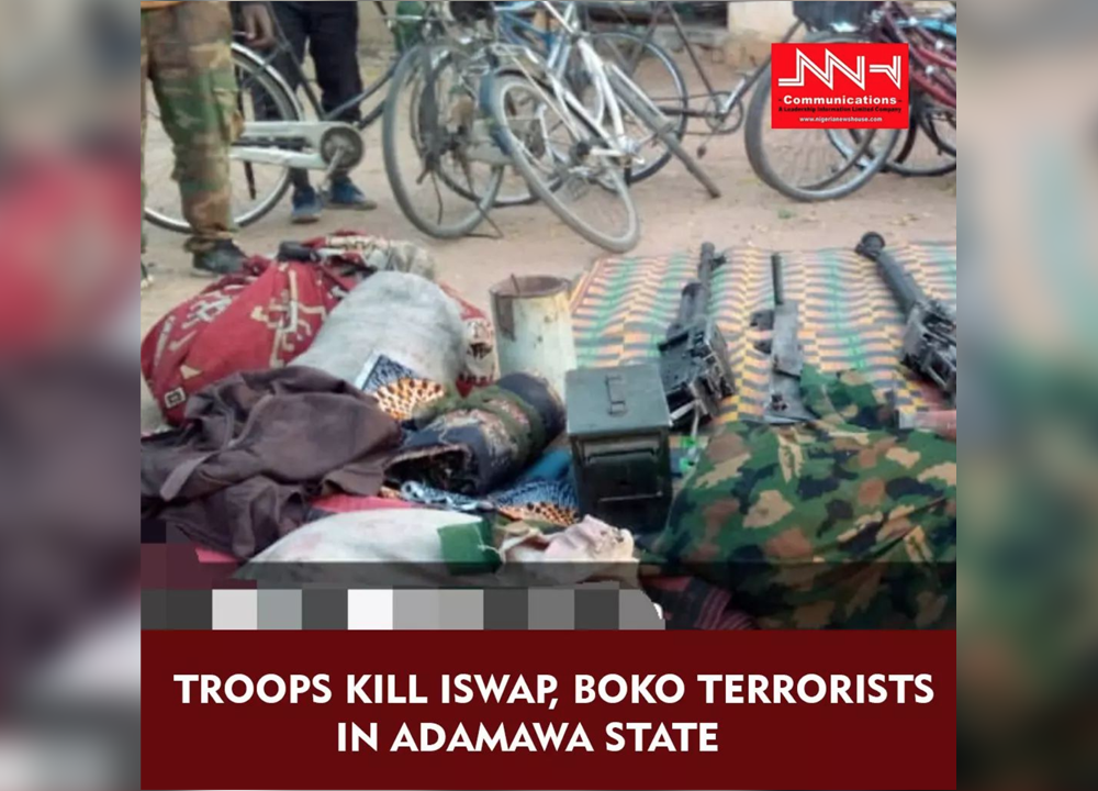 JUST IN: Troops Kill ISWAP, Boko Haram Terrorists In Adamawa State