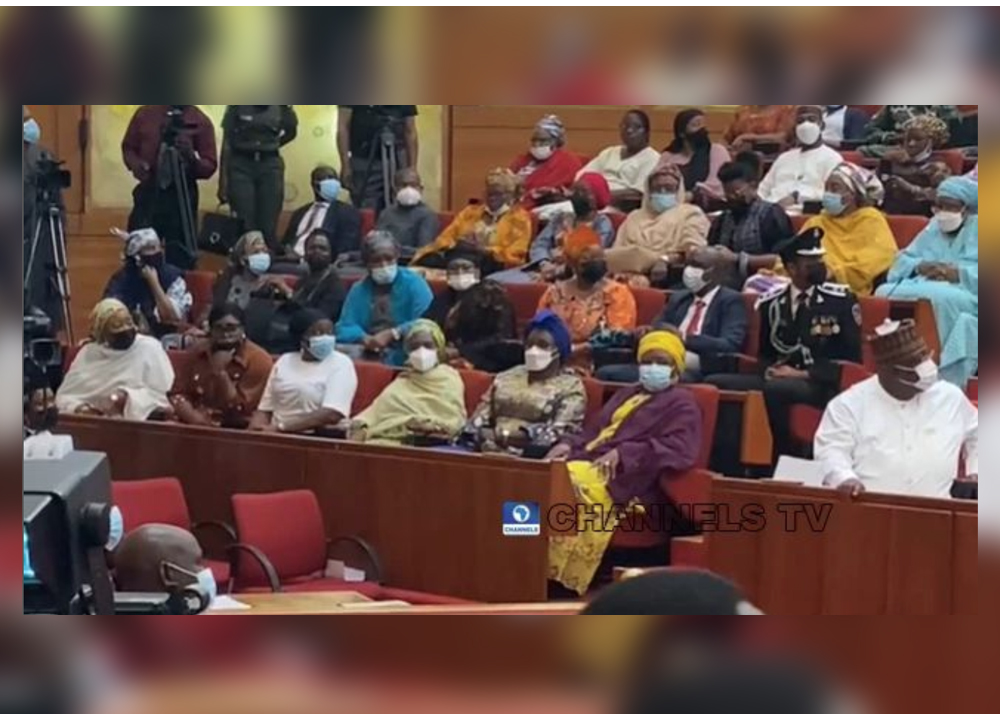 FLASH: Aisha Buhari Attends National Assembly Plenary | NNH