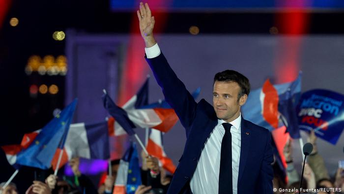 FLASH: Macron Re-elected President Of France
