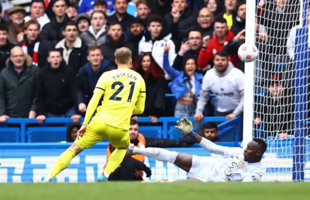 EPL: Eriksen Scores As Brentford Stun Chelsea In Five-Goal Thriller