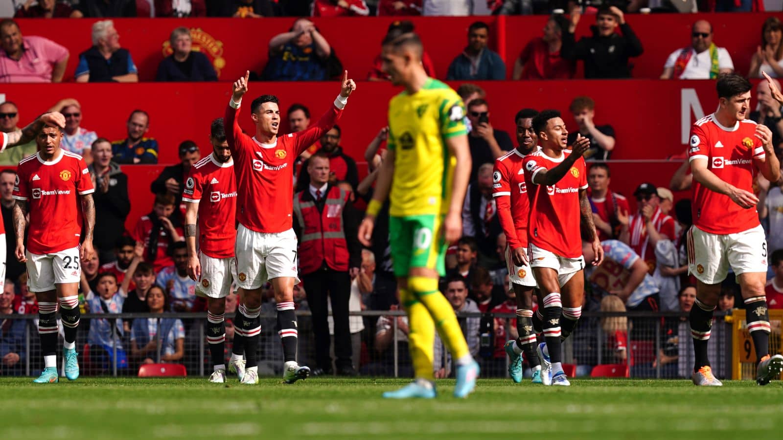 Ronaldo Scores Hat-trick As Man Utd Beat Norwich In Five-Goal Thriller