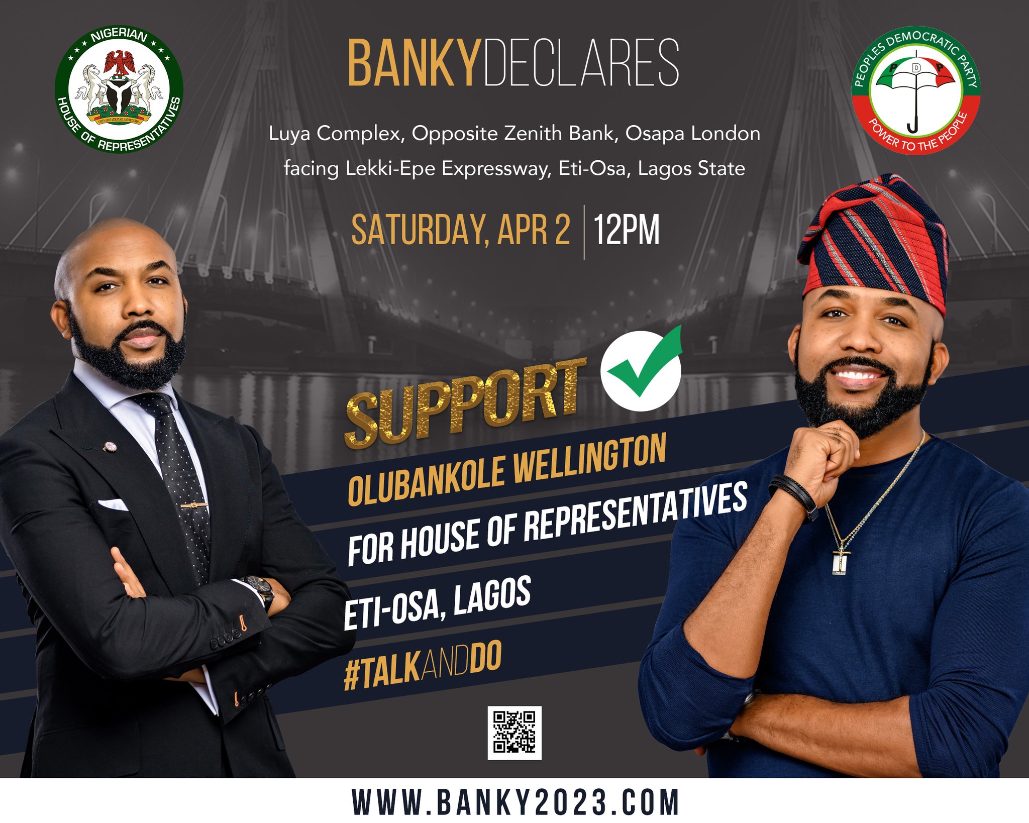 Banky W Declares Intention To Run For House Of Reps Seat