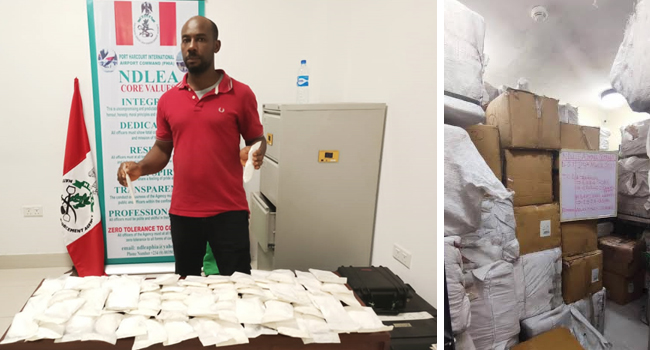 9.5 Million Tramadol Tablets Worth N5bn Seized At Lagos Airport, Abuja, Edo