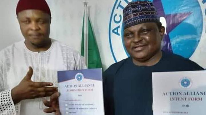 Former Abacha’s Security Officer, Hamza Almustapha Obtains His Presidential Nomination Form