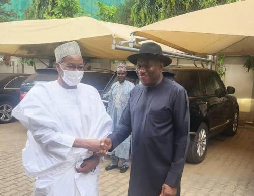 Jonathan Meets With Buhari’s Nephew, Mamman Daura, And Intensifies His Lobbying For The Ruling APC Consensus Candidate.