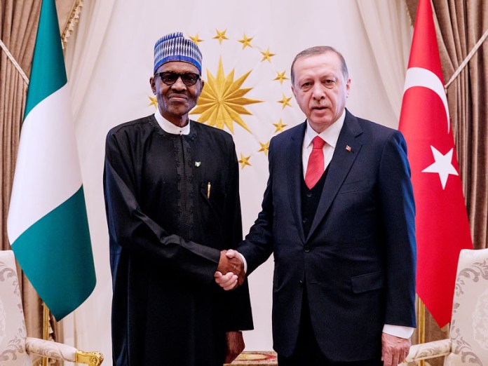 Eid-El-Fitr: Buhari and Erdogan Discuss Military Cooperation and Bilateral Ties