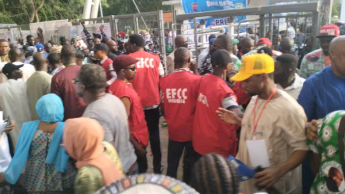 PDP National Convention Stormed By EFCC