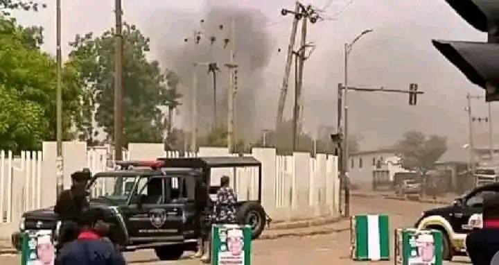 Hoodlums Set Ablaze Bishop Kukah’s Catholic Headquarters In Sokoto As Govt Impose Curfew