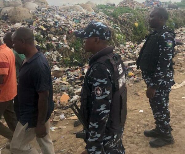 9 Traffic Robbery Suspects Arrested By Taskforce At Dump Site
