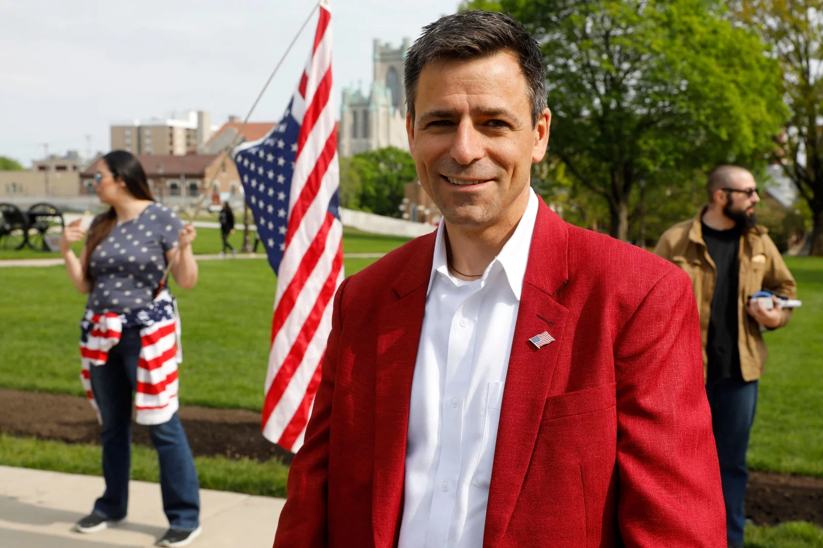 BREAKING: The FBI Has Arrested Republican Candidate For Governor Ryan Kelley At His Home And Taken Him Into Custody.