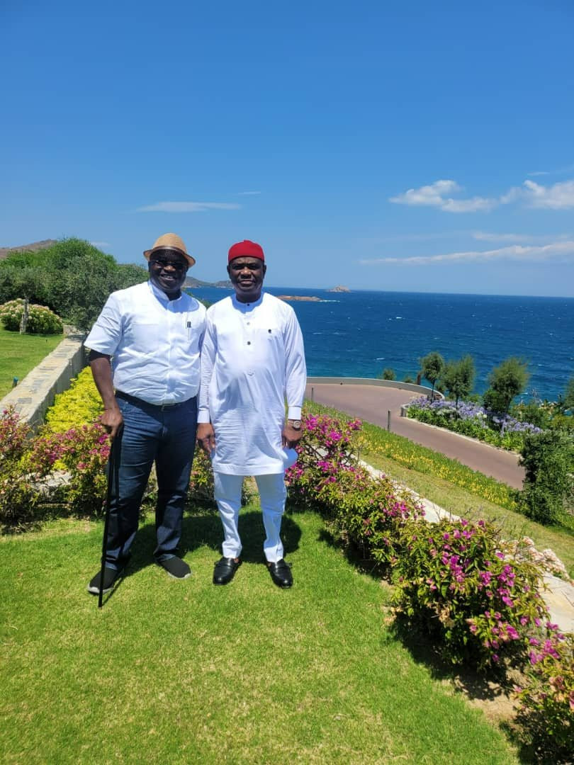 Governors Nyesom Wike And Okezie Ikpeazu’s Vacation Photos In Turkey Are Trending On Social Media.