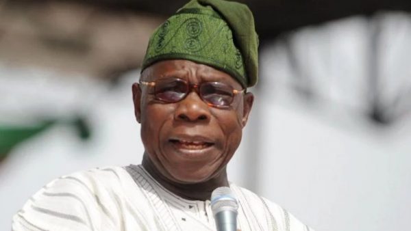 Obasanjo Rides A Tricycle And Encourages Youths To Work For Themselves.