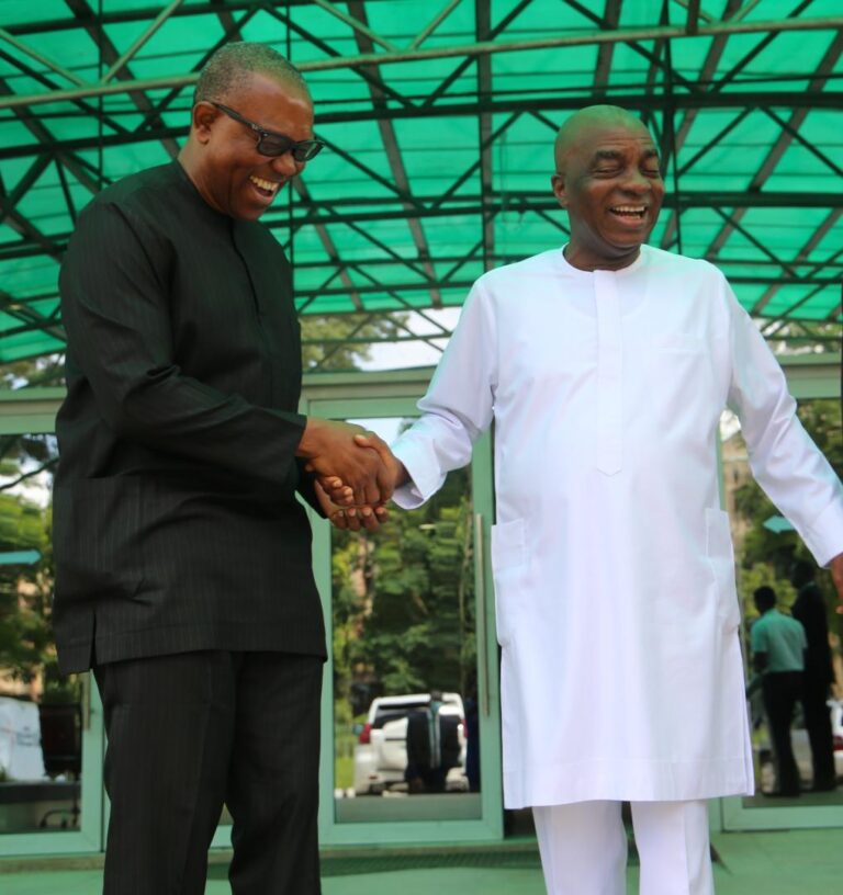 Bishop David Oyedepo Receives Obi In Ota