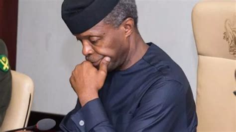 Vice President Yemi Osinbajo Hospitalized, Undergoing Surgical Operation