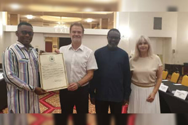 George-Maria Tyendezwa, Deputy Director (Legal Services) Federal Ministry of Justice, Cristina Schulman, Chair, Cybercrime Convention Committee and Segey Alexander, Head (Cybercrime Unit) and Executive Secretary (Cybercrime Convention Conmittee) George-Maria Tyendezwa, Deputy Director (Legal Services) Federal Ministry of Justice, Cristina Schulman, Chair, Cybercrime Convention Committee and Segey Alexander, Head (Cybercrime Unit) and Executive Secretary (Cybercrime Convention Conmittee)