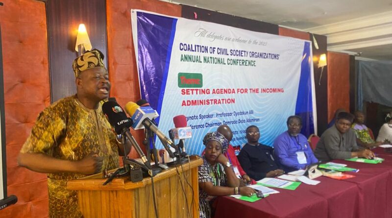 Civil Society Organizations and Activists Call on Nigerian President to Leave a Legacy of Rule of Law and Combat Corruption