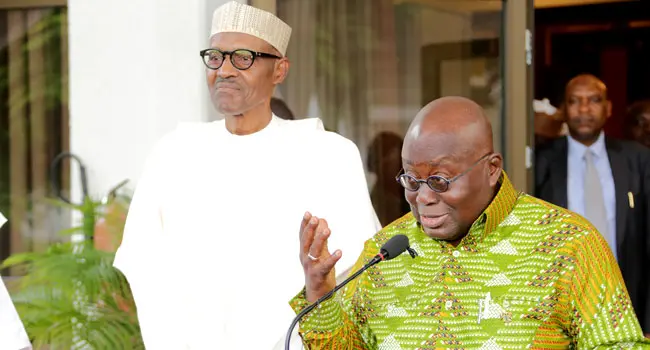 Ghanaian President Praises Nigerian President Muhammadu Buhari’s Legacy