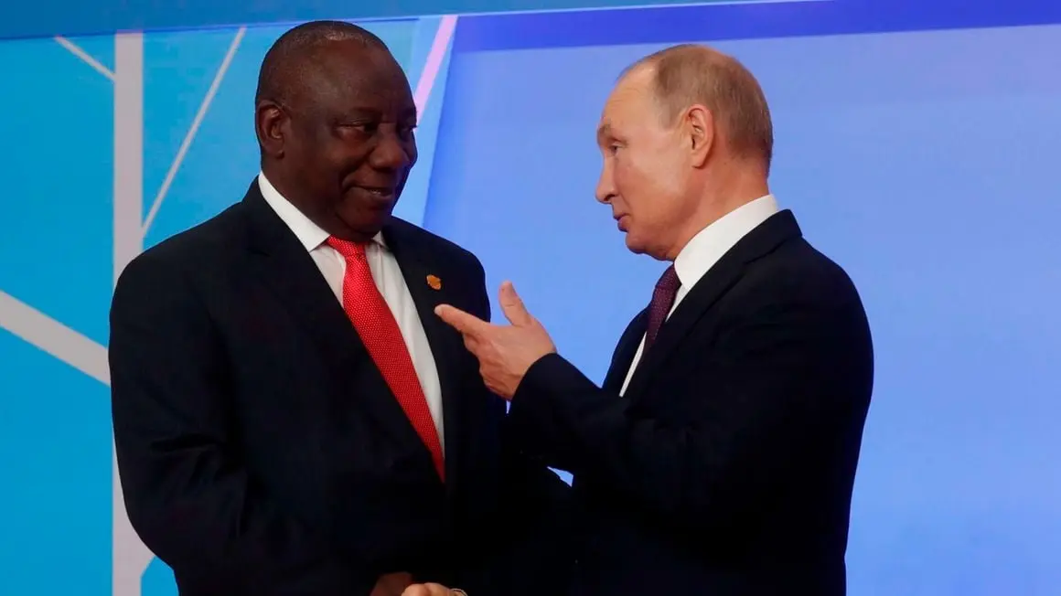 South Africa’s President Under Pressure to Arrest Putin for War Crimes Charges