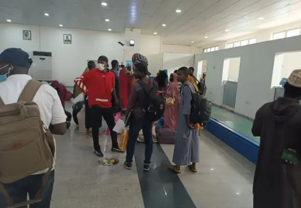 Nigerian Evacuees Safely Return from Crisis-hit Sudan