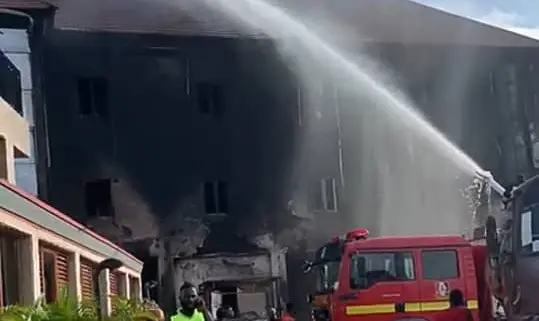 Sopurum Hotel in Onitsha Gutted by Fire