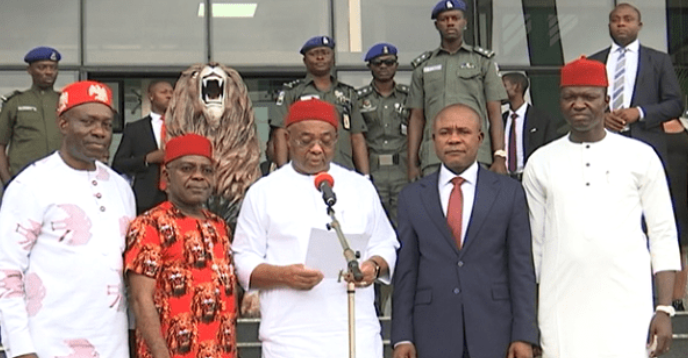 South East Governors’ Forum Condemns Killing of Five Soldiers in Aba, Abia State