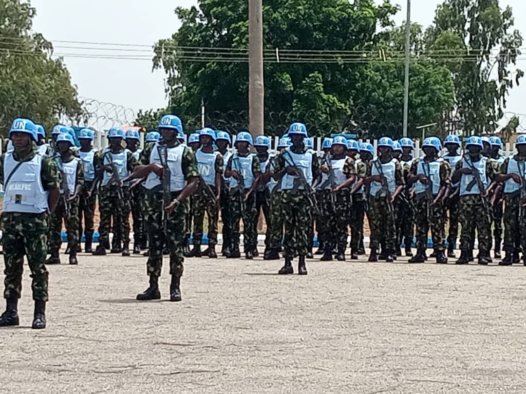 Nigeria deploys troops in the Gambia on peace keeping mission