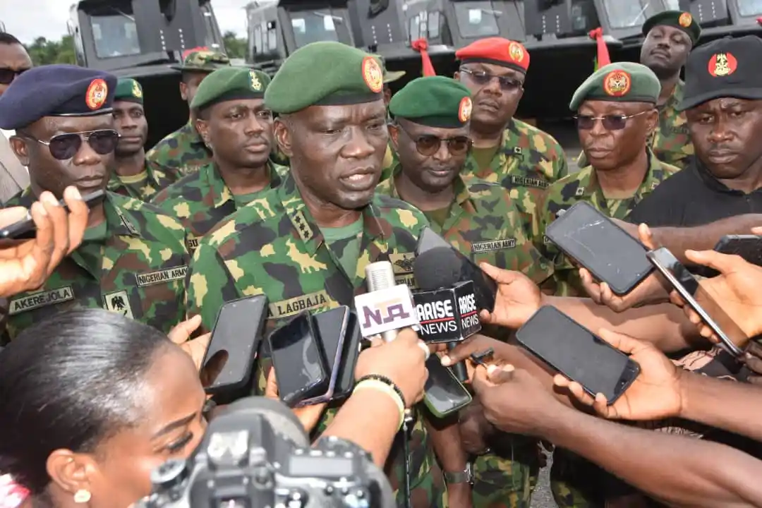 Nigerian Army Chief, General Taoreed Lagbaja Seeks More Dedication Among Soldiers