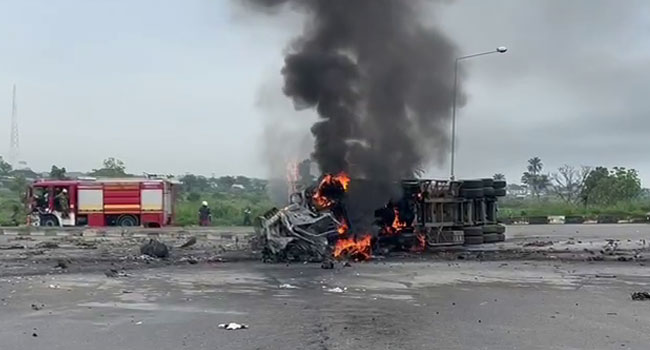 Tanker Explosion Rocks Port Harcourt, Sends Shockwaves Through City