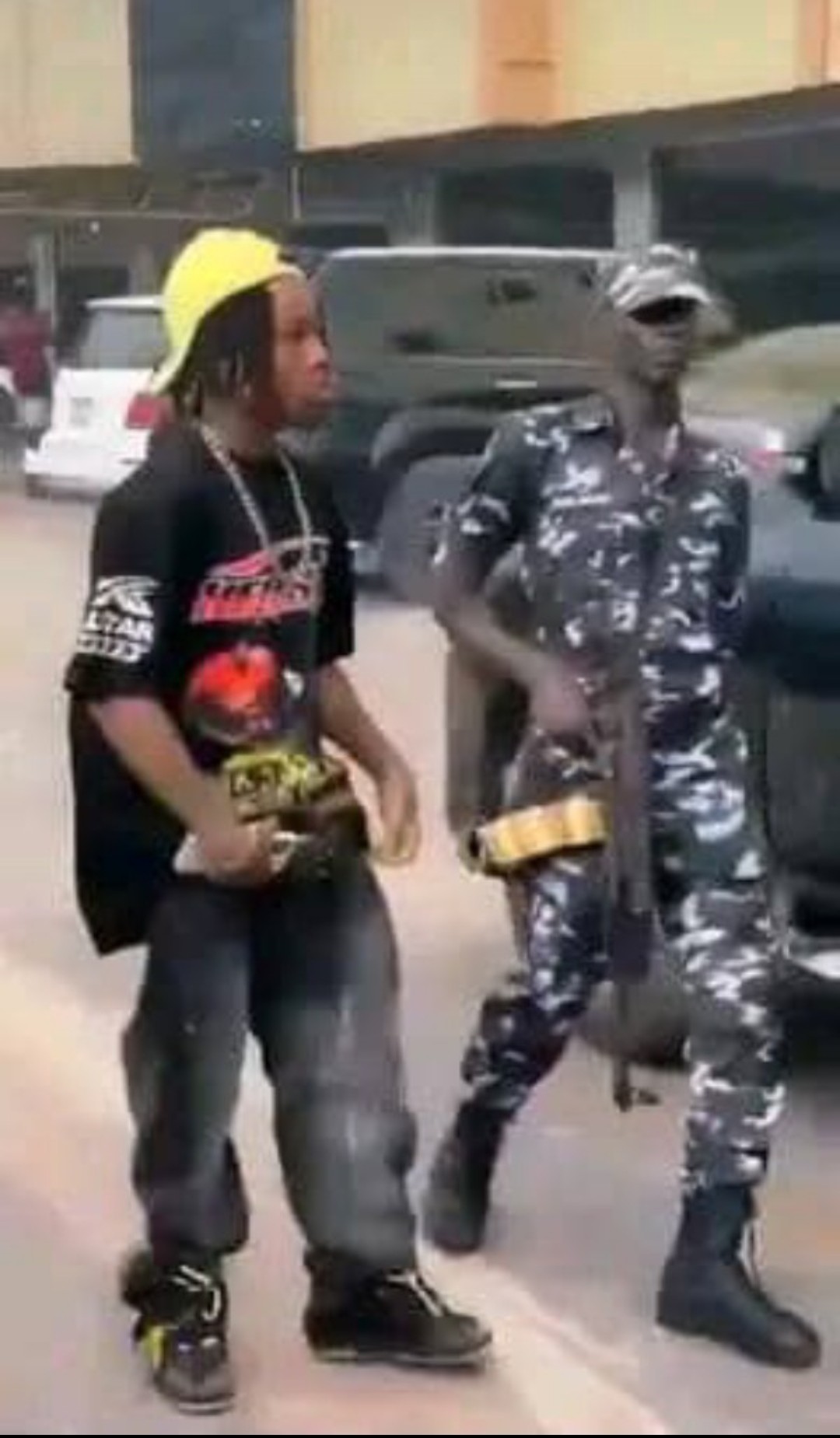 NIGERIA POLICE FORCE CONDEMNS CONDUCT OF OFFICERS PERFORMING GUARD DUTY IN VIRAL VIDEO