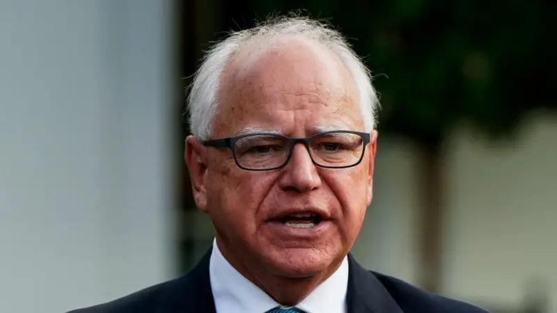 Harris Chooses Tim Walz as Running Mate