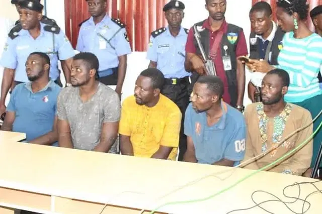 Five Suspects Sentenced to Death for Offa Robbery