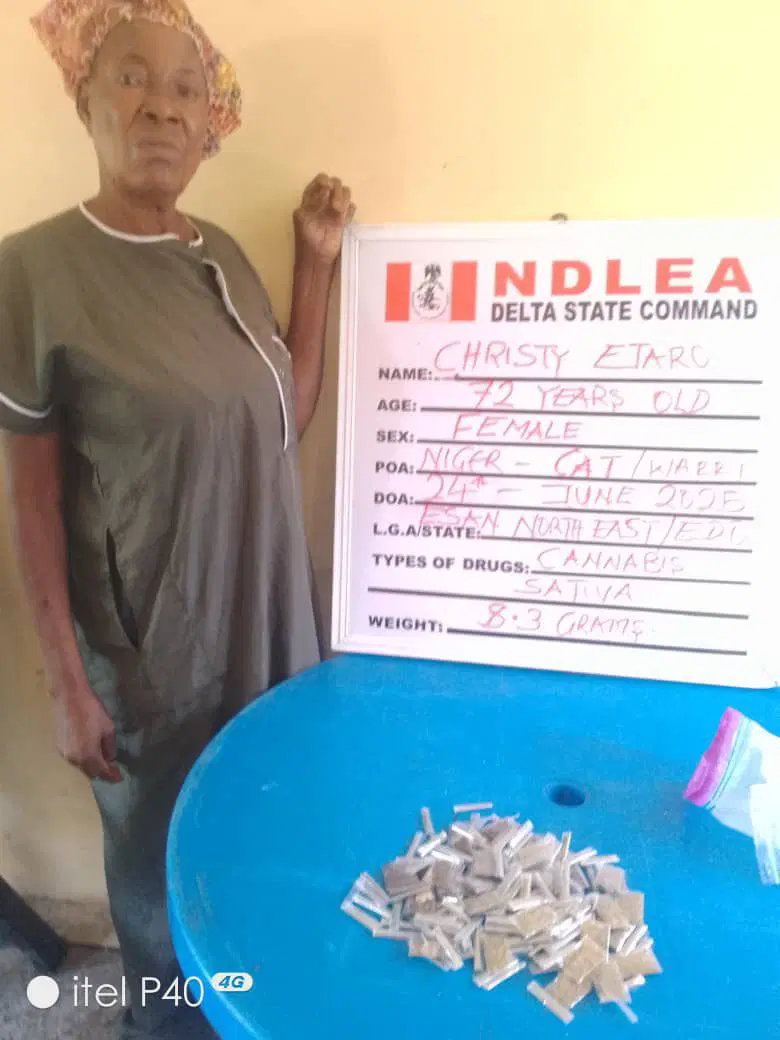 NDLEA Arrests 72-Year-Old Grandma, Stops Drug Smugglers at Airports and Borders