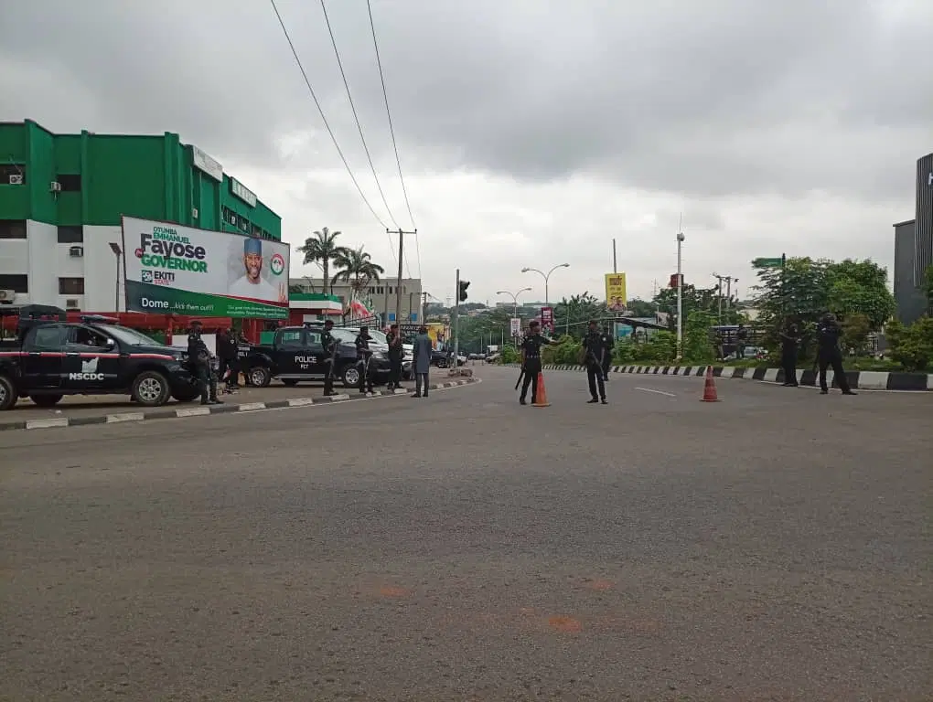 Tight Security at PDP HQ as Party Leadership Crisis Sparks Rival Meetings