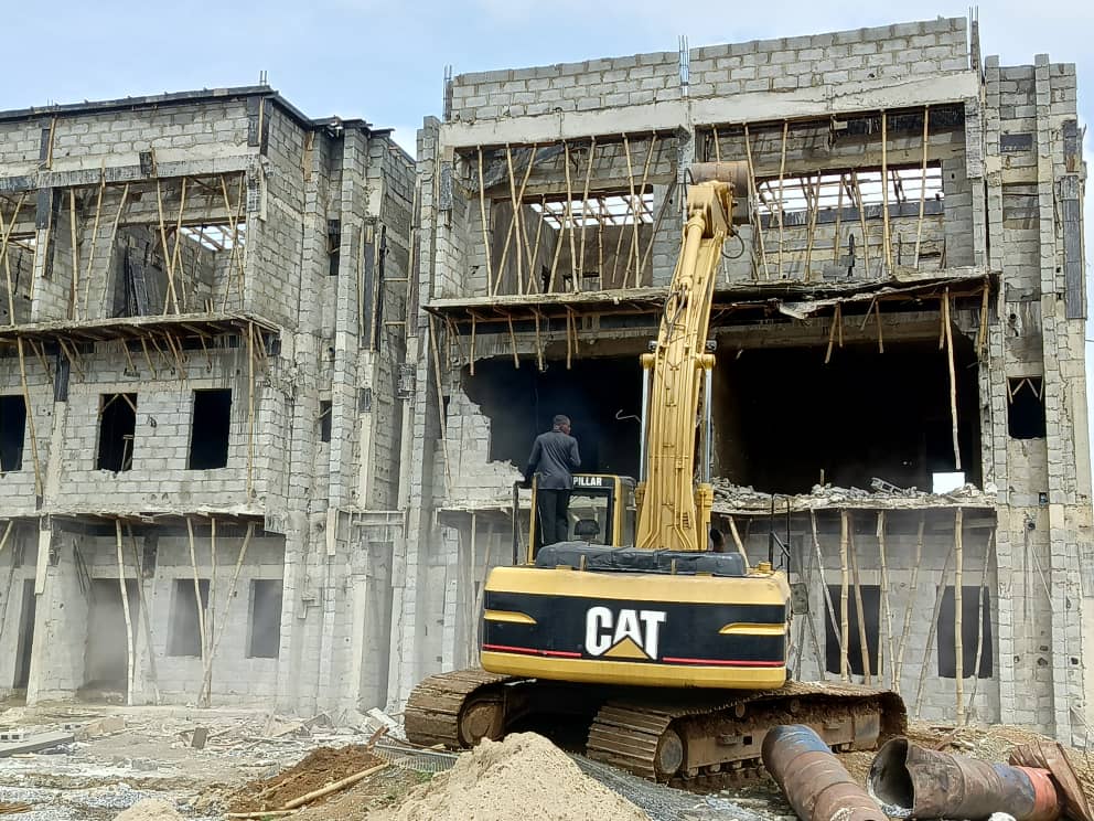 FCTA Demolishes 11 Duplexes in Abuja Over Planning Violations