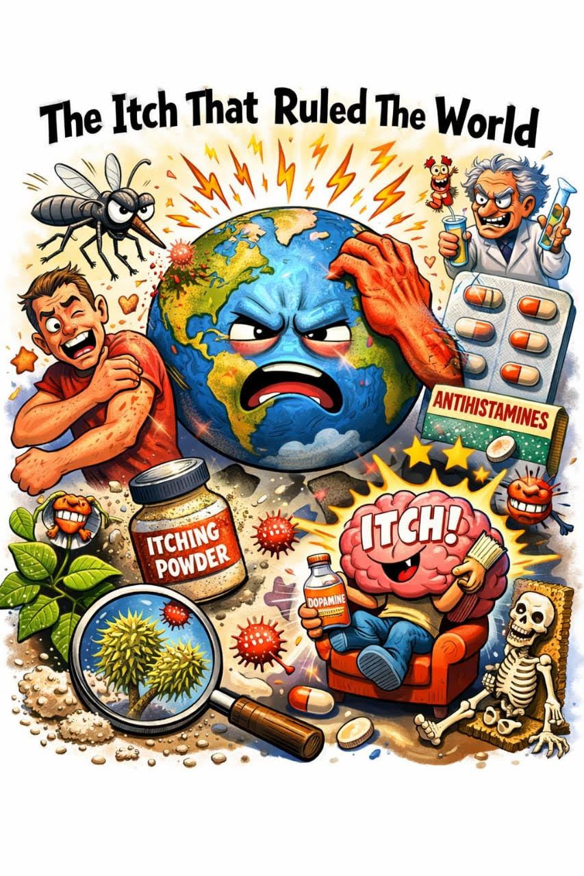 THE ITCH THAT RULED THE WORLD: How a Tiny Tingle Hijacks Your Brain (And Why Scratching Feels So Illegal)